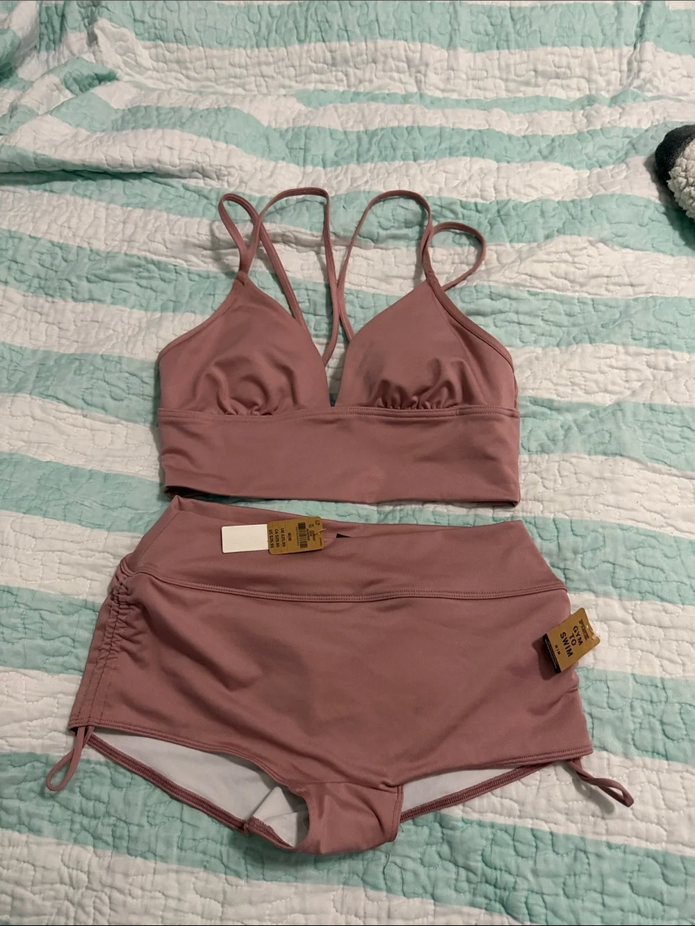 Pink by VS- Gym to Swim set ( Both M)